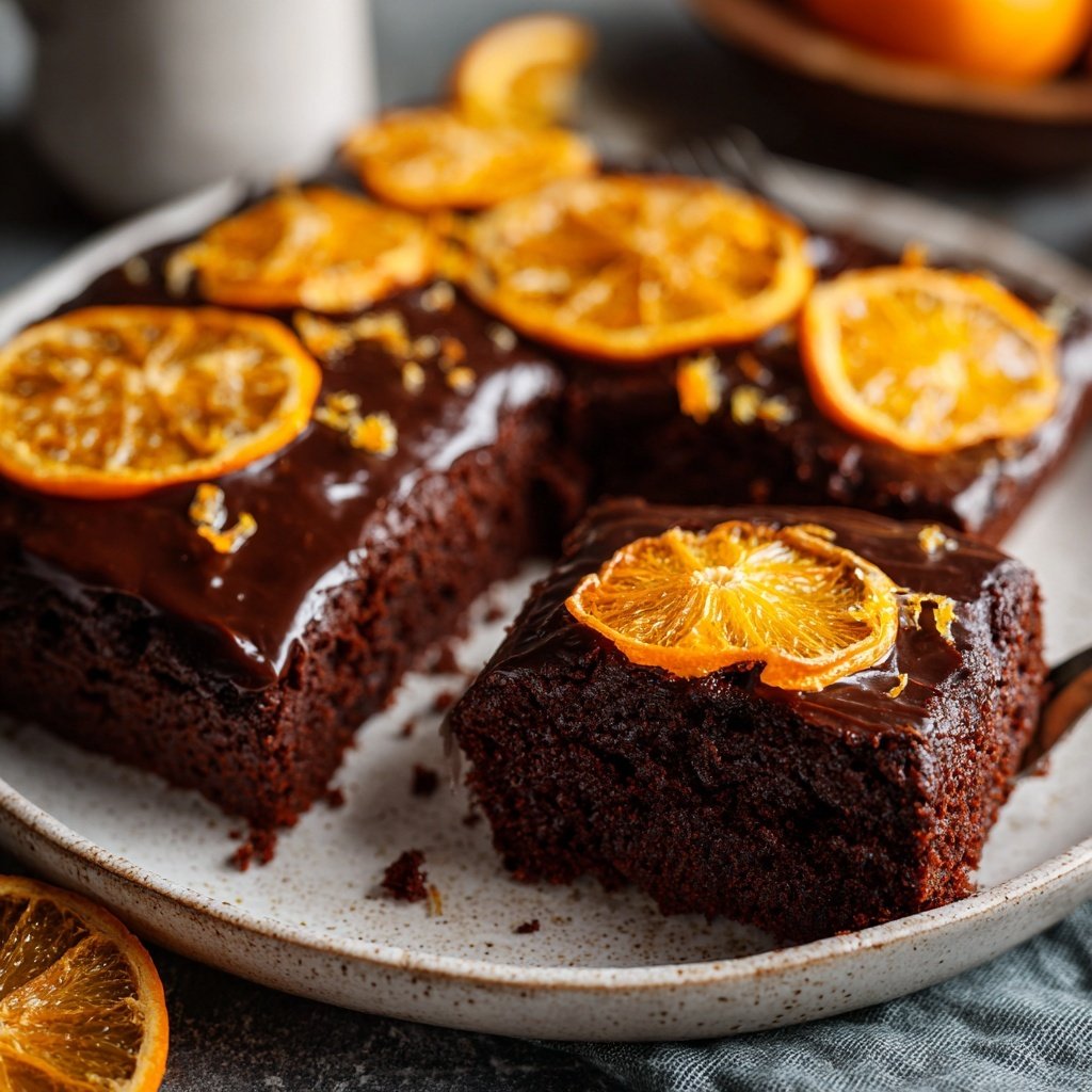 Chocolate Orange Snack Cake