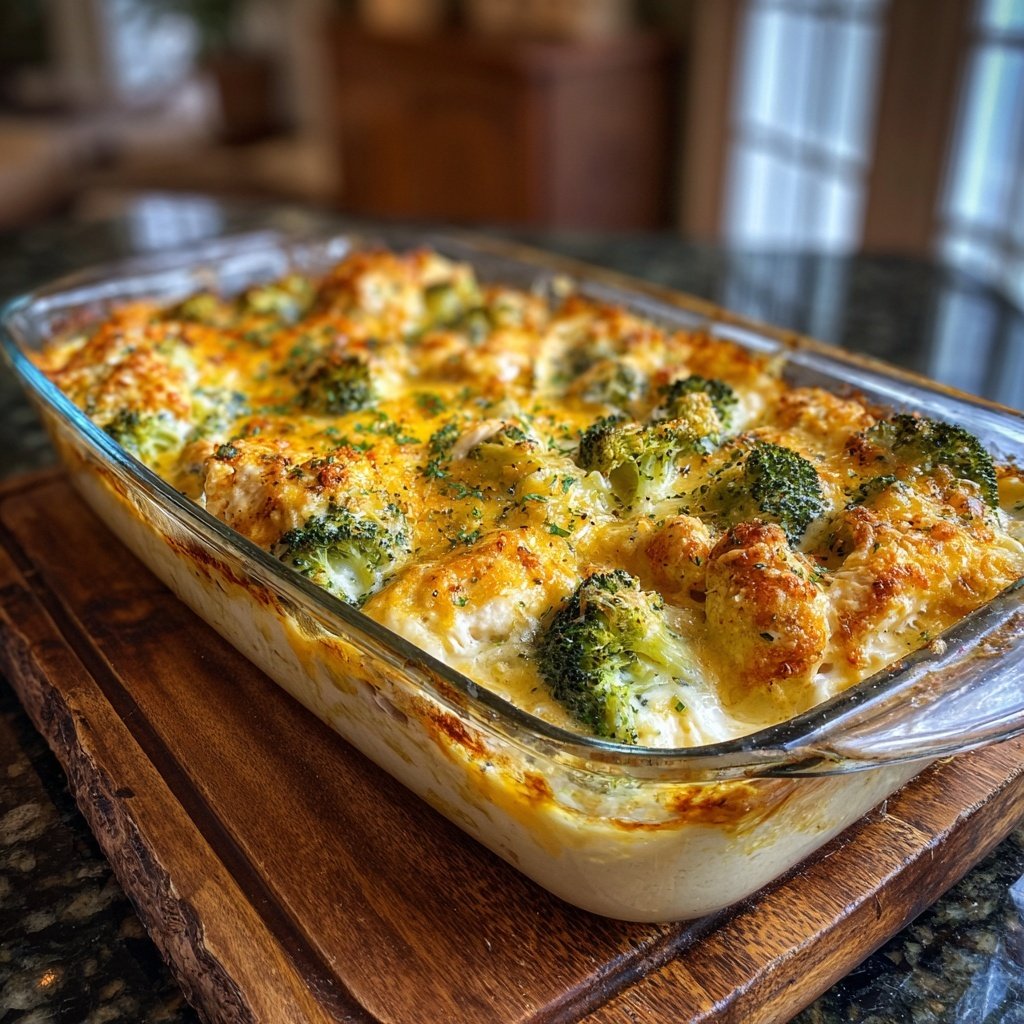 Healthy Chicken And Broccoli Casserole