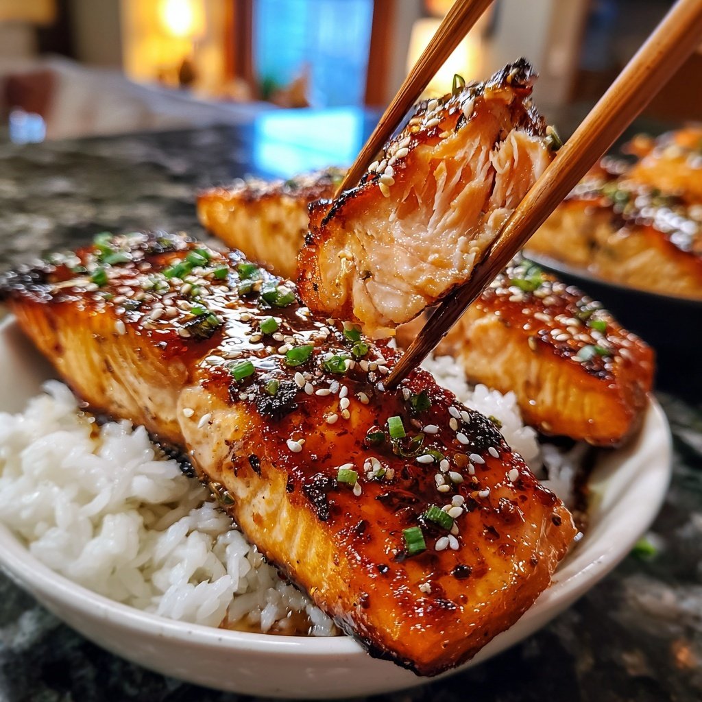Global Flavors Japanese Teriyaki Salmon