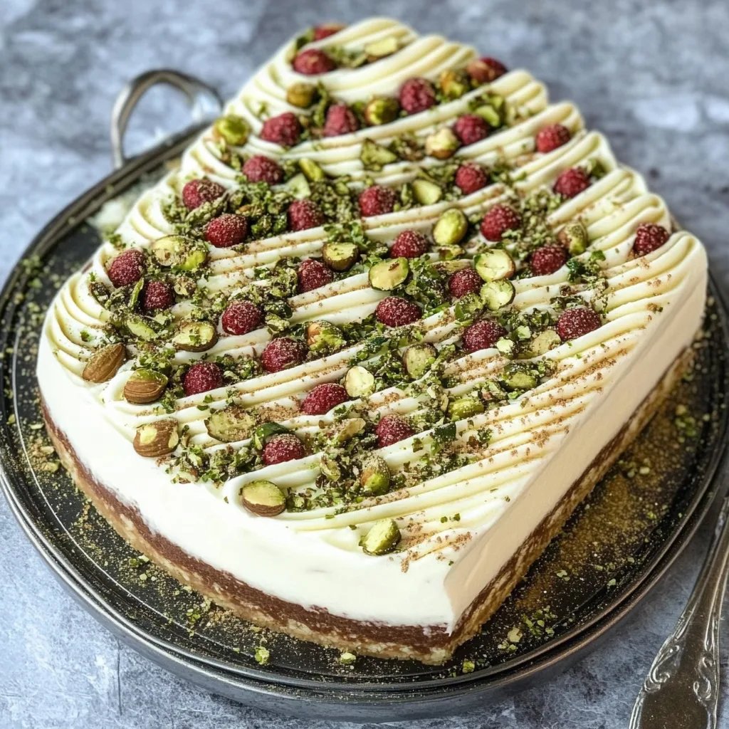 Pistachio Tiramisu