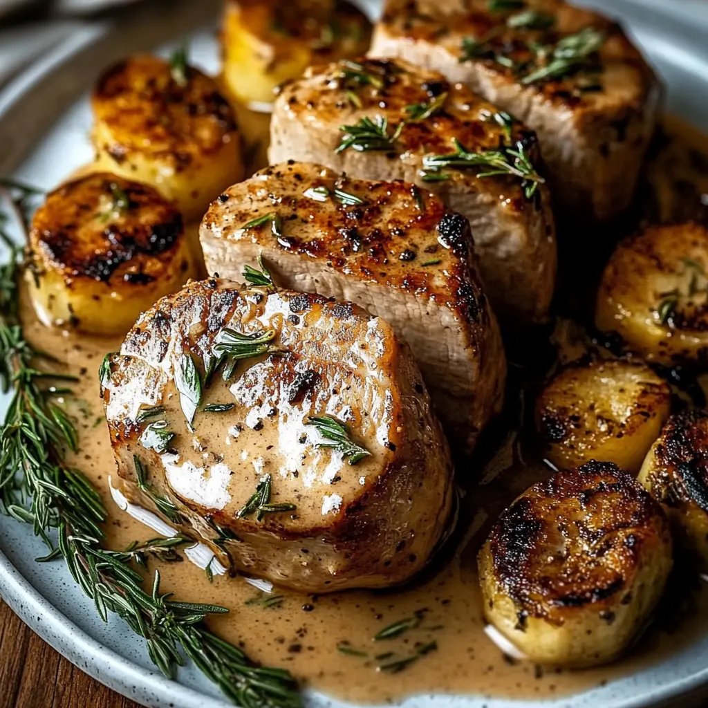 Creamy Pork Tenderloin