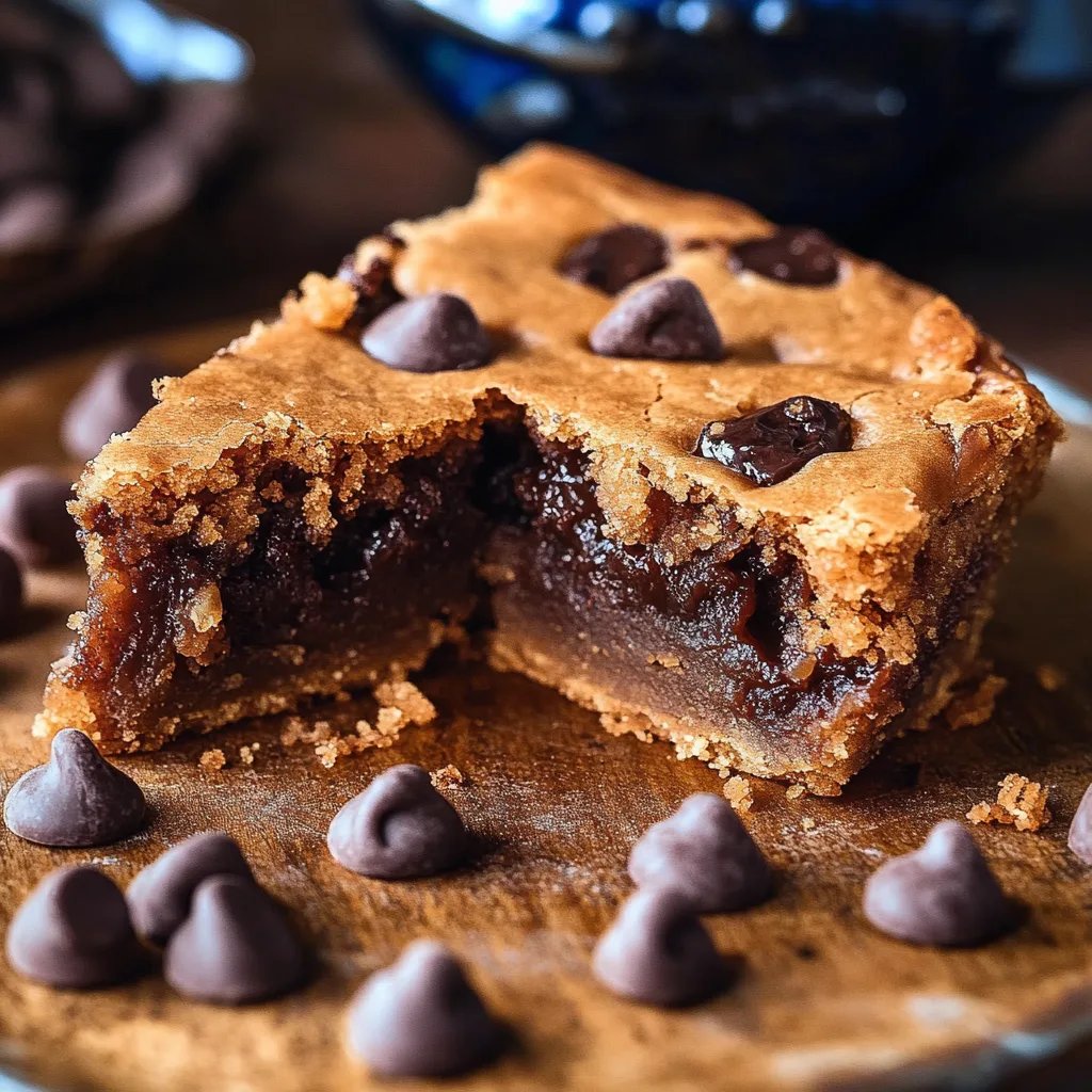 Healthy Chocolate Chip Cookie Pie