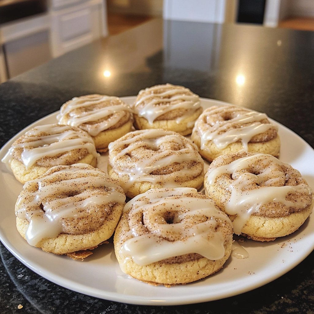 Soft and Chewy Cinnamon Roll Sugar Cookies