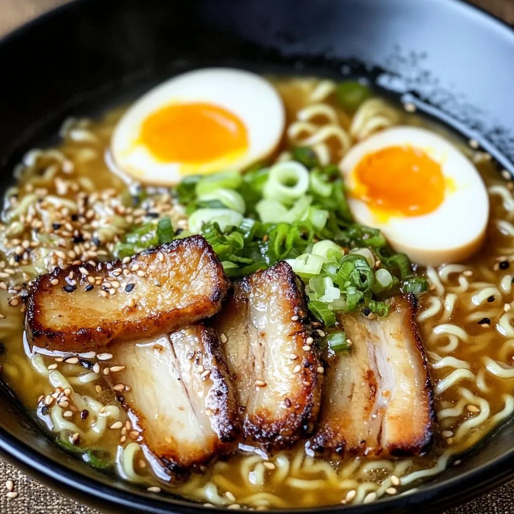 Rich Pork Belly Ramen