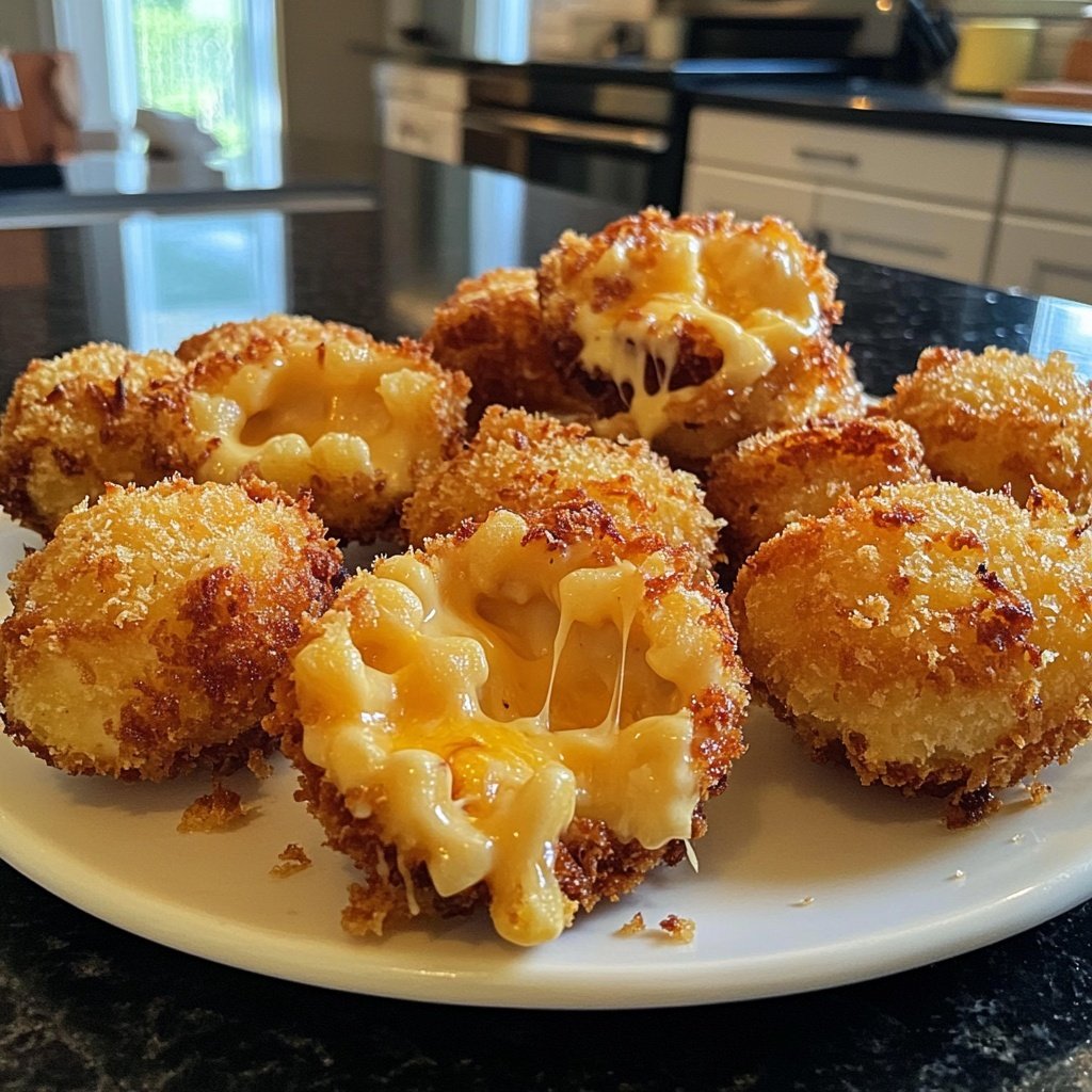 Fried Mac and Cheese Bites