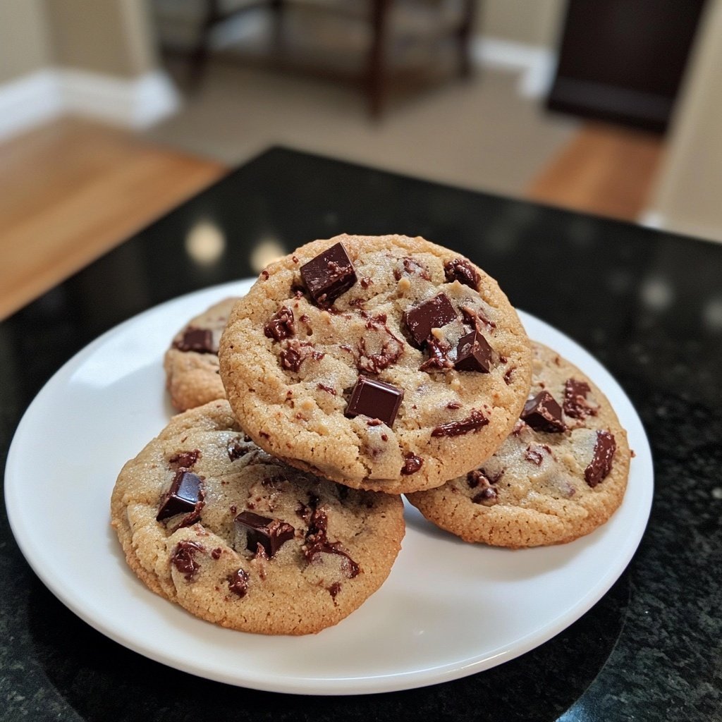 Winter Wonderland Chocolate Chip Cookies