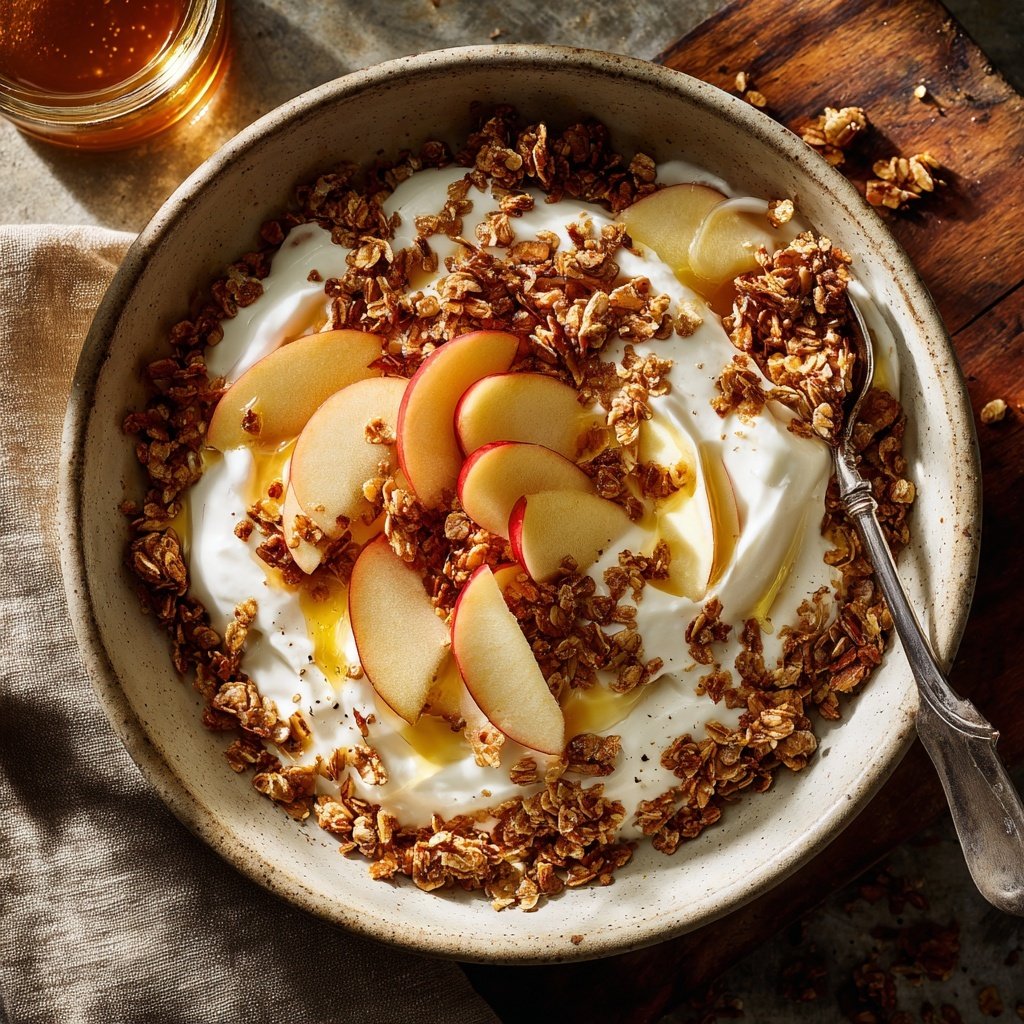 Apple Yogurt Breakfast Bowl