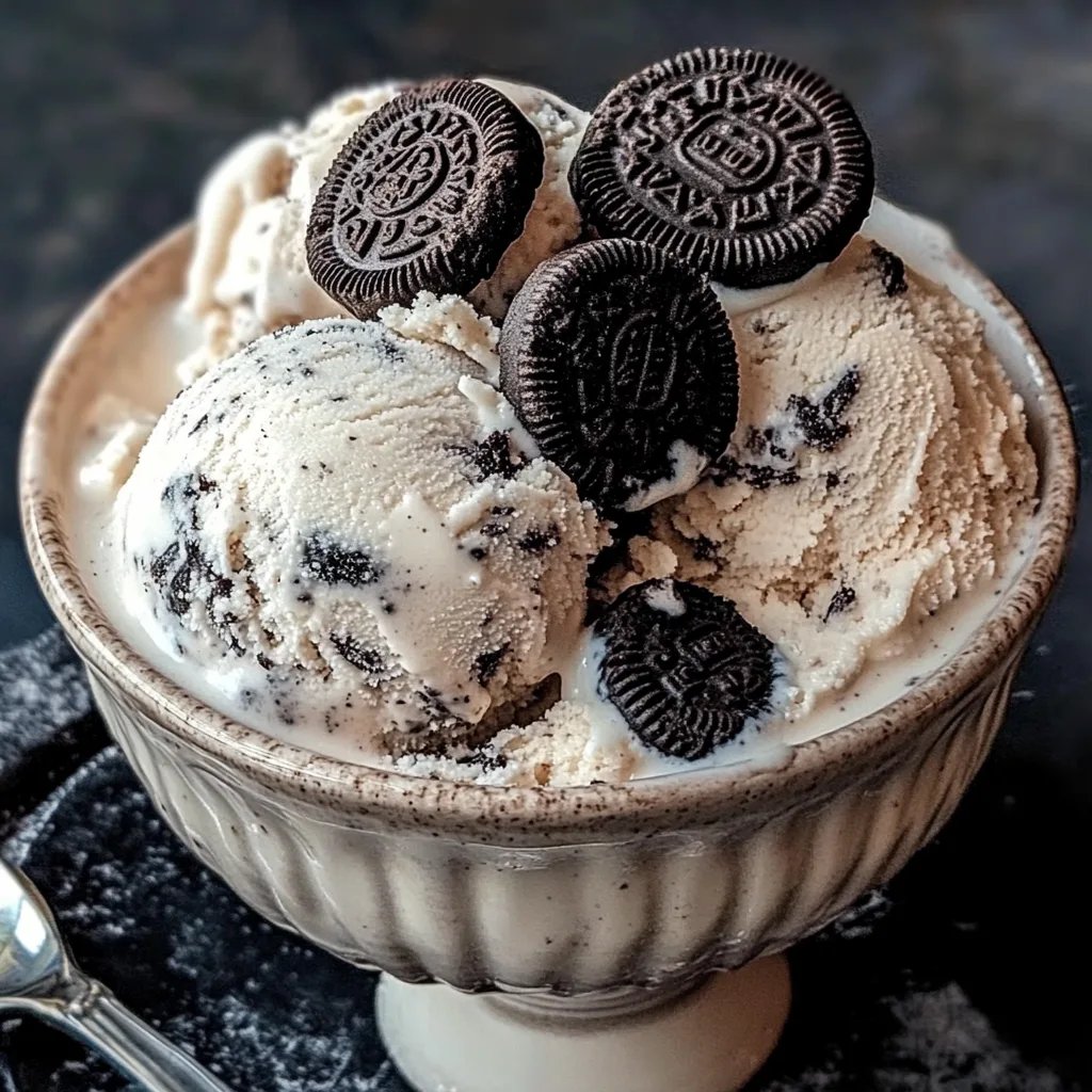 Ninja Creami Oreo Cookie Ice Cream