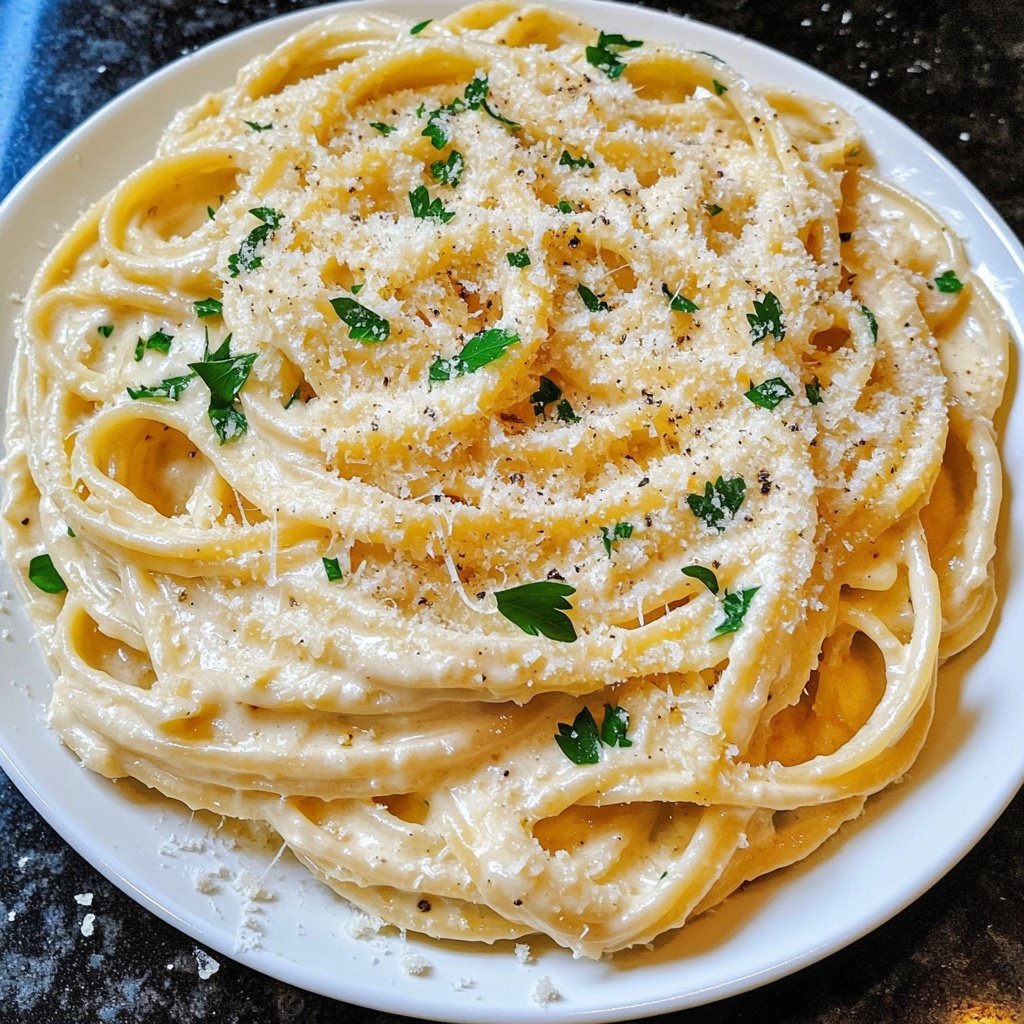 One-Pot Creamy Garlic Pasta