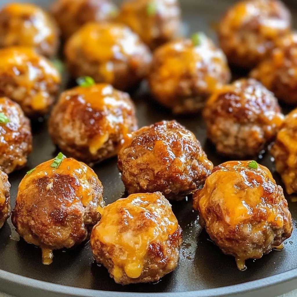 Easy Pancake Sausage Balls